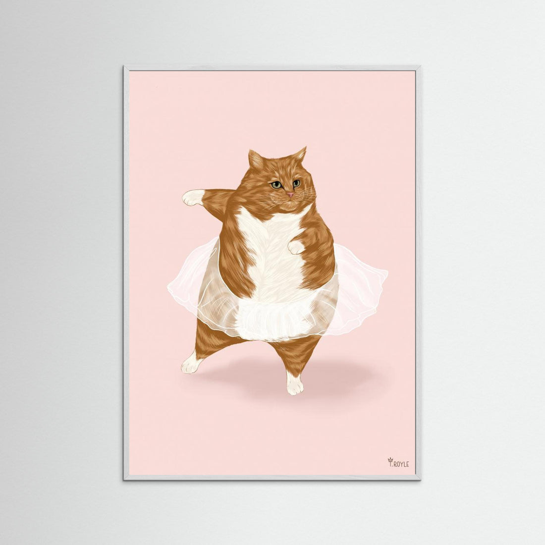 Ballet Cat - 'I can do anything I dream of' by Tara Royle