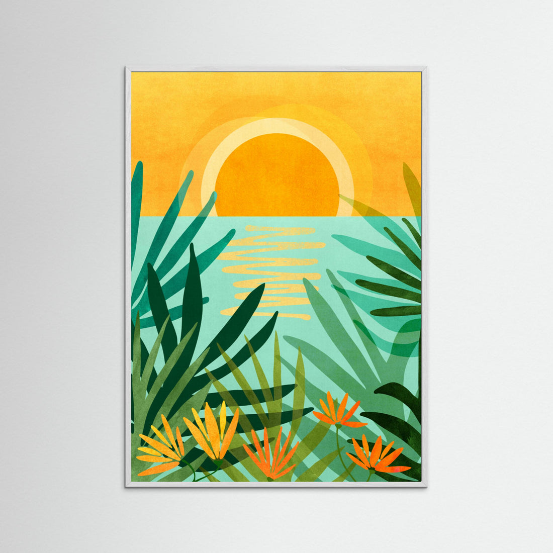 Peaceful Tropics by Kristian Gallagher