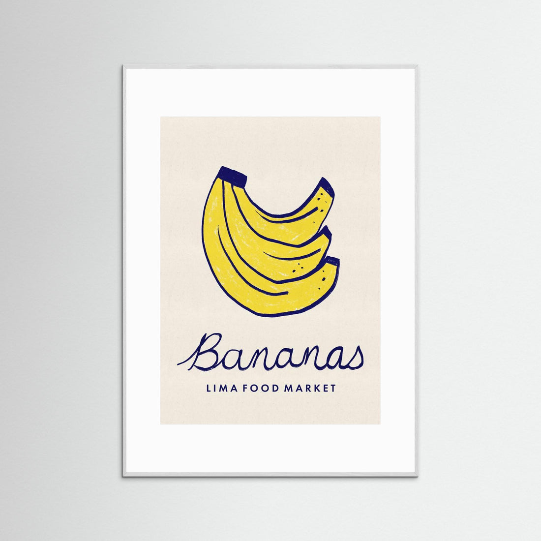 Bananas Lima Food Market Peru by Dirkie Nell