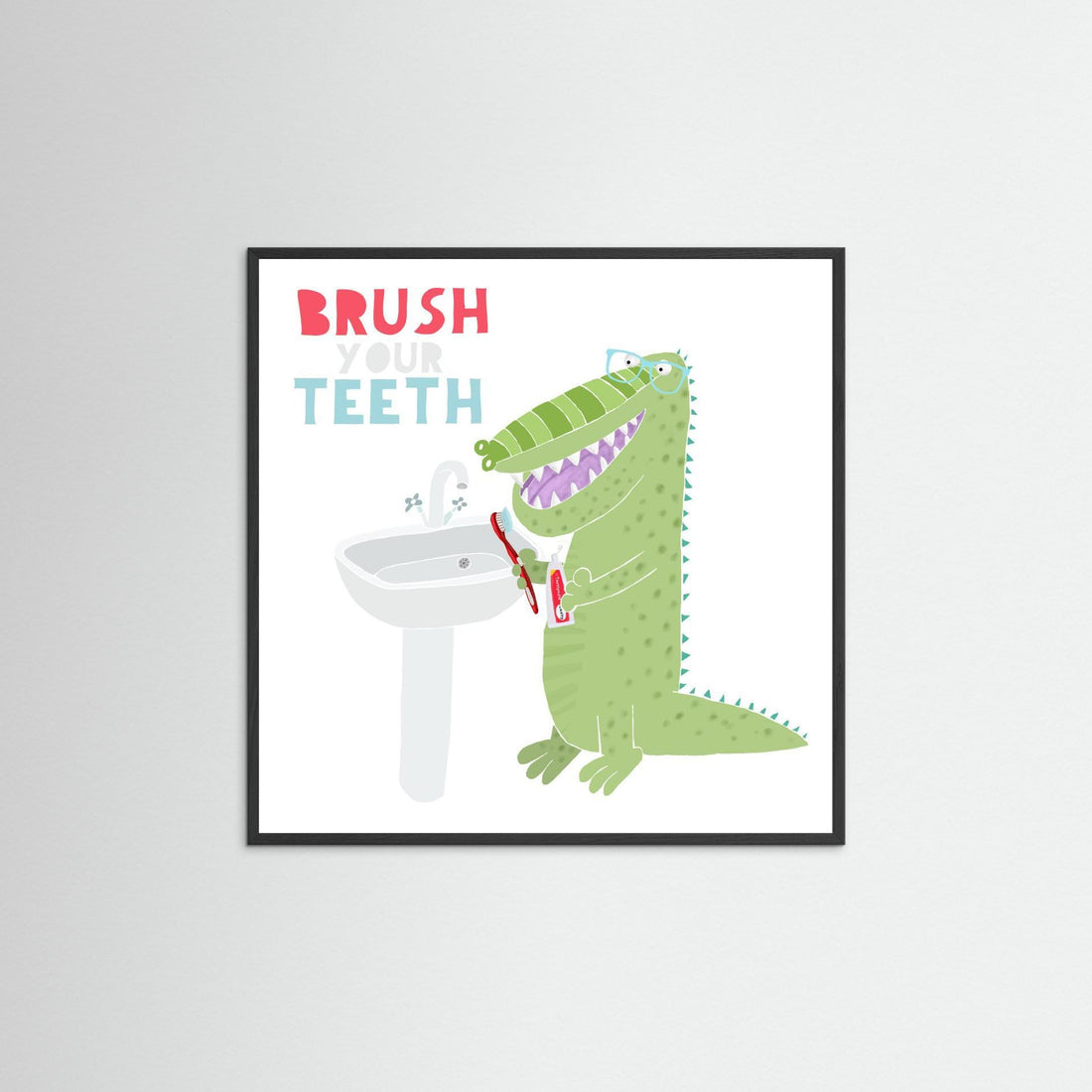 Brush Your Teeth with Funny Crocodile by Carla Daly