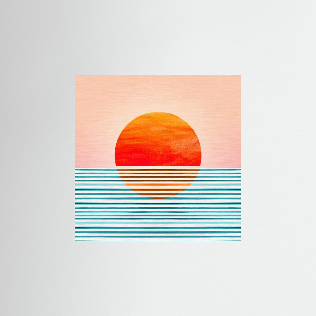 Minimalist Sunset III by Kristian Gallagher