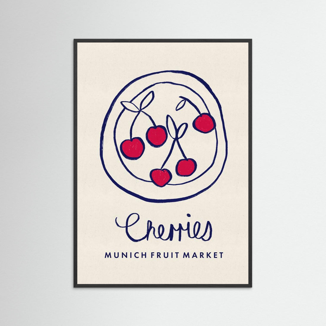 Cherries Munich Food Market Germany by Dirkie Nell