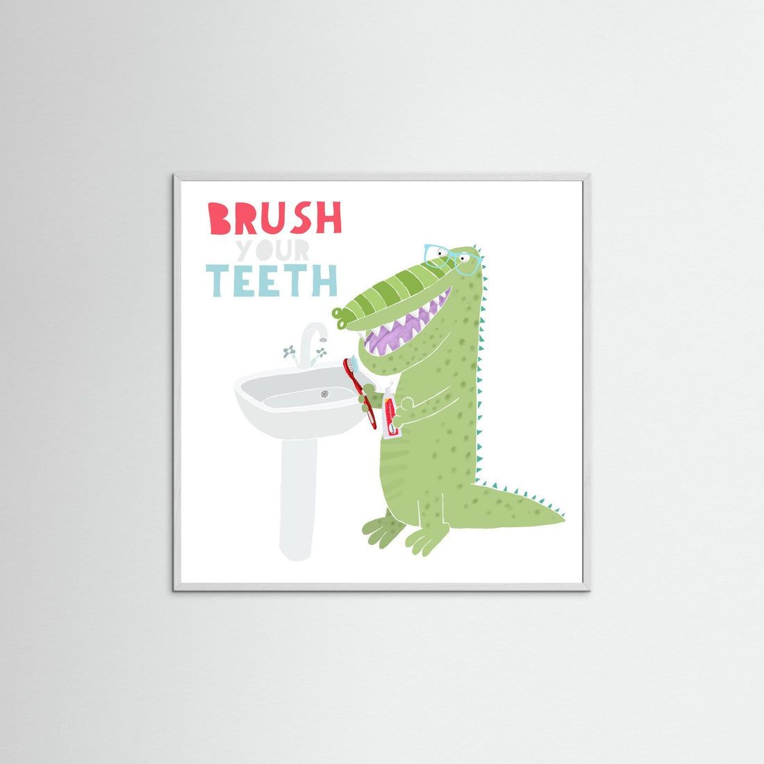 Brush Your Teeth with Funny Crocodile by Carla Daly