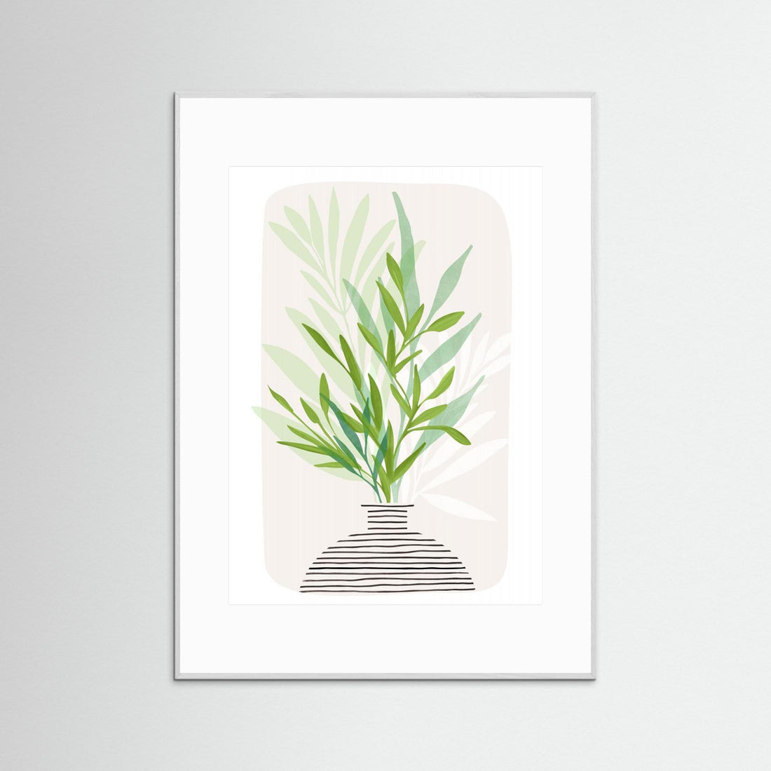 Painted Olive Branch Still Life by Kristian Gallagher