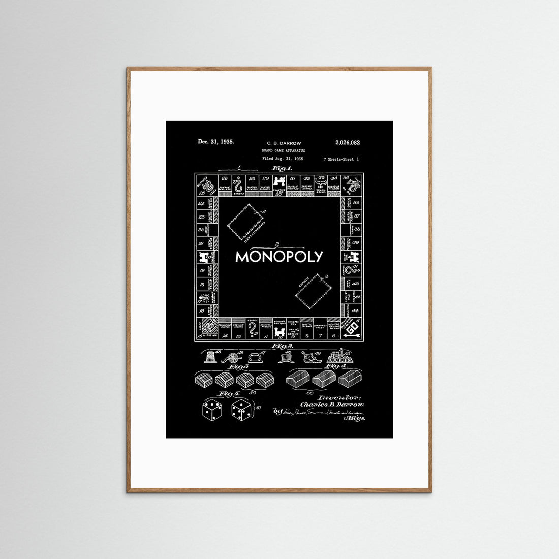 Board Game Patent 1935 by Andreas Magnusson