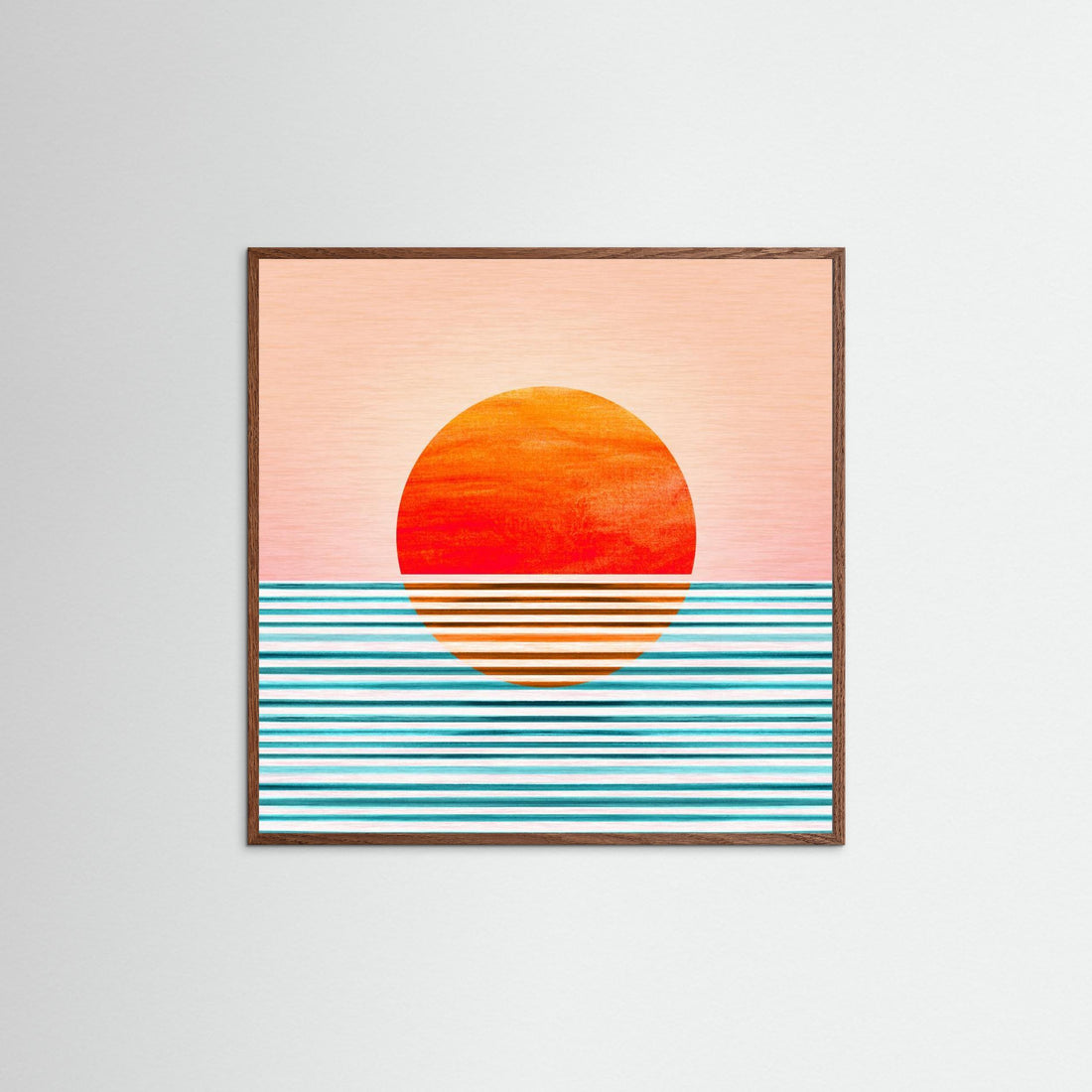 Minimalist Sunset III by Kristian Gallagher