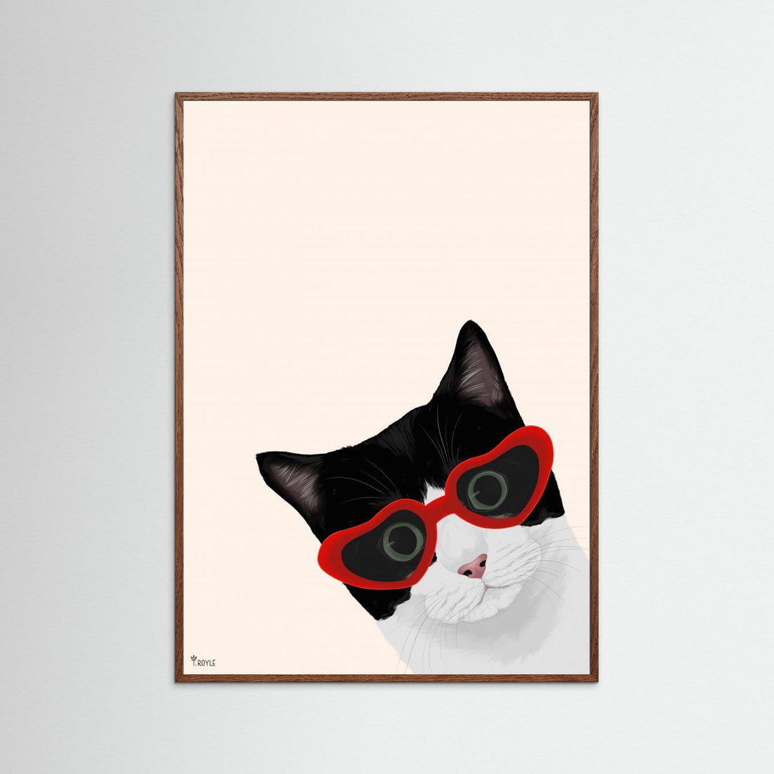 Vintage Cheeky Cat by Tara Royle