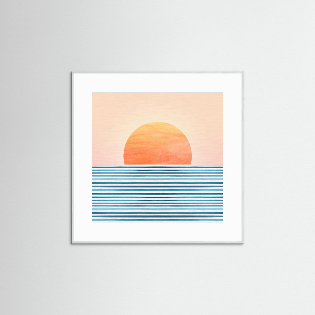 Minimalist Sunset 1 by Kristian Gallagher