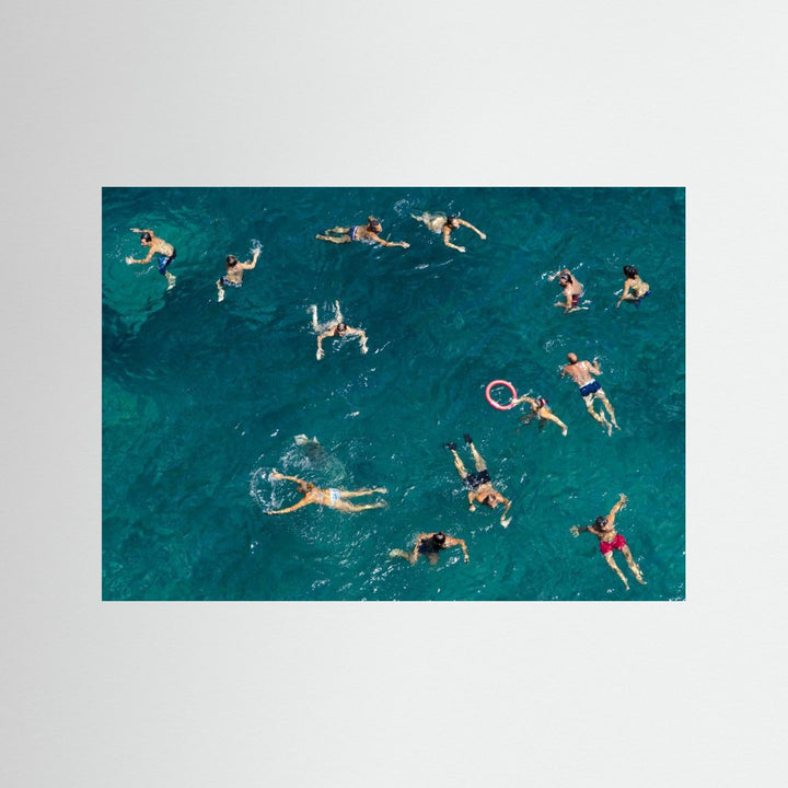 Blue water swim by Carlo Tonti