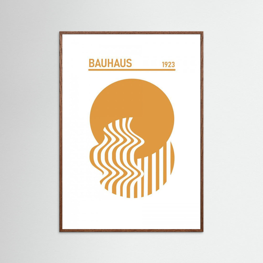 Bauhaus Cirkles by Sannel Larson - Fine Art Paper Print - dreamtprint.art - 14 x 21 cm / 5 x 8″ (A5)