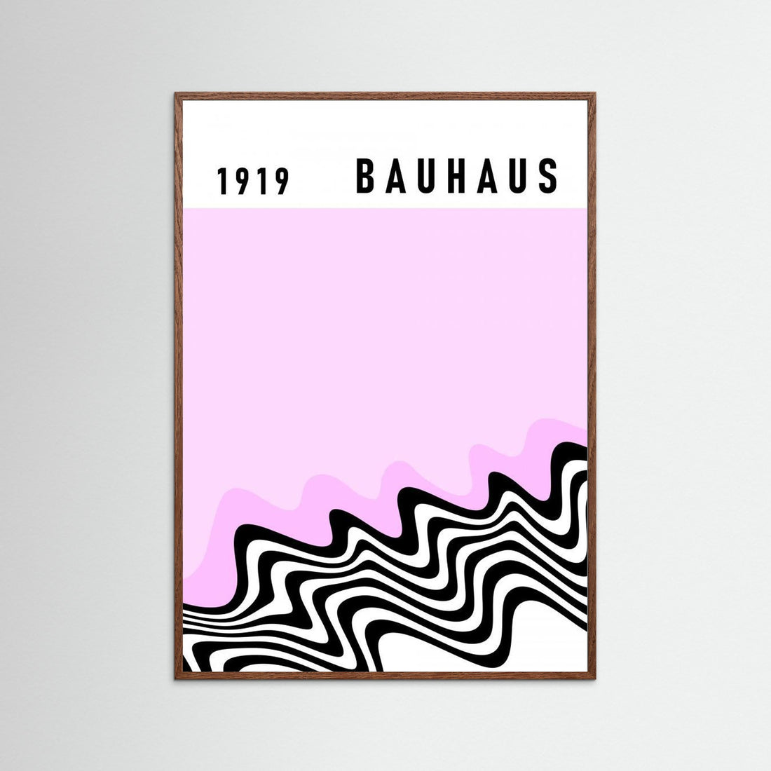 Bauhaus Pink by Sannel Larson - Fine Art Paper Print - dreamtprint.art - 14 x 21 cm / 5 x 8″ (A5)