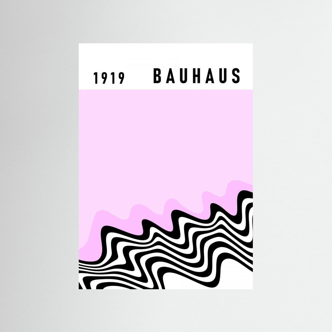 Bauhaus Pink by Sannel Larson - Fine Art Paper Print - dreamtprint.art - 14 x 21 cm / 5 x 8″ (A5)