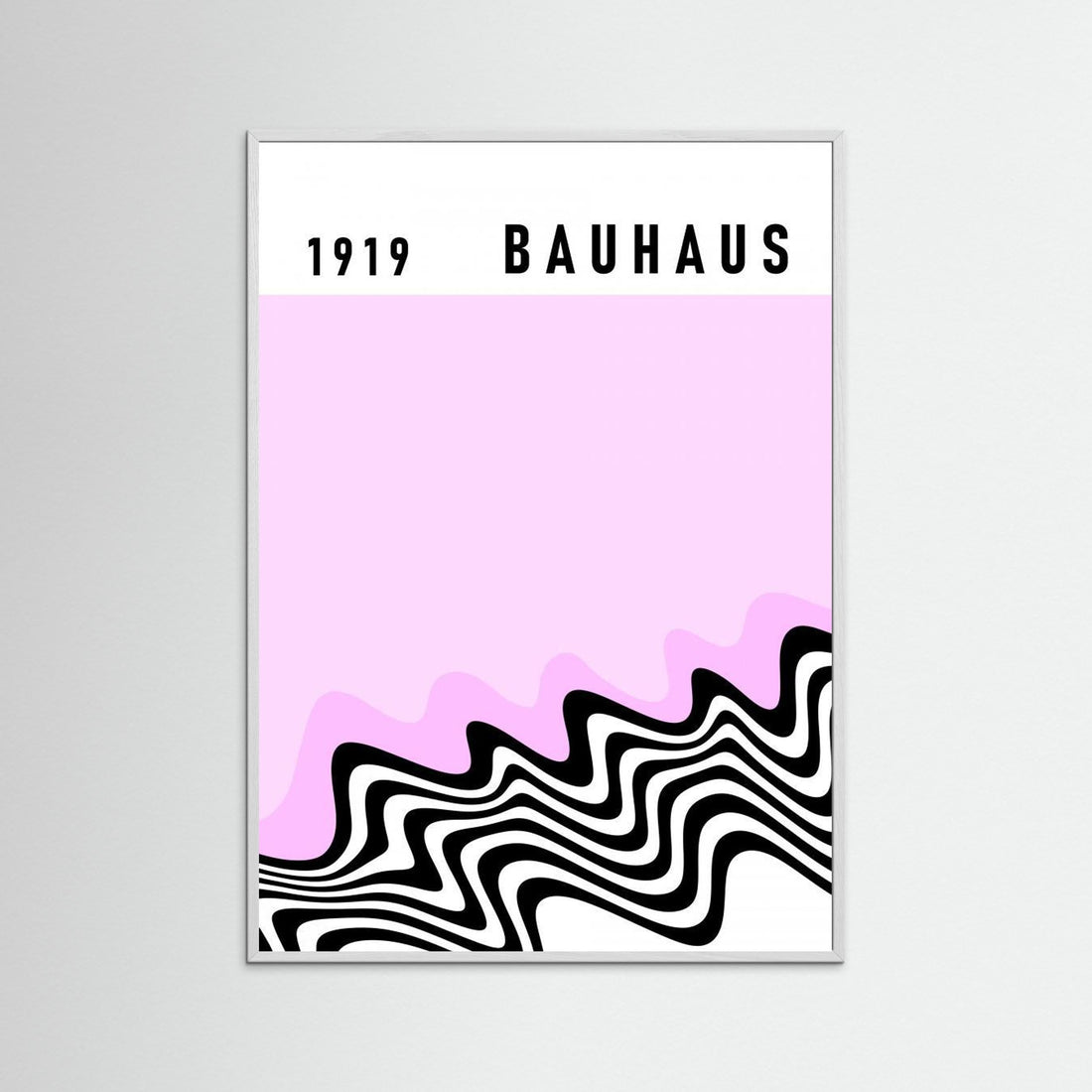 Bauhaus Pink by Sannel Larson - Fine Art Paper Print - dreamtprint.art - 14 x 21 cm / 5 x 8″ (A5)