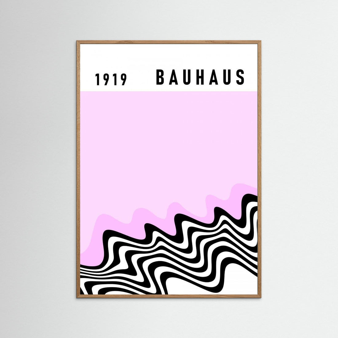 Bauhaus Pink by Sannel Larson - Fine Art Paper Print - dreamtprint.art - 14 x 21 cm / 5 x 8″ (A5)
