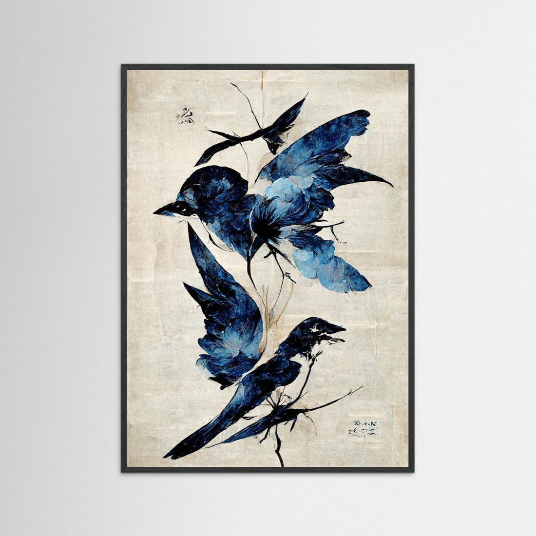 Blue Birds by Treechild