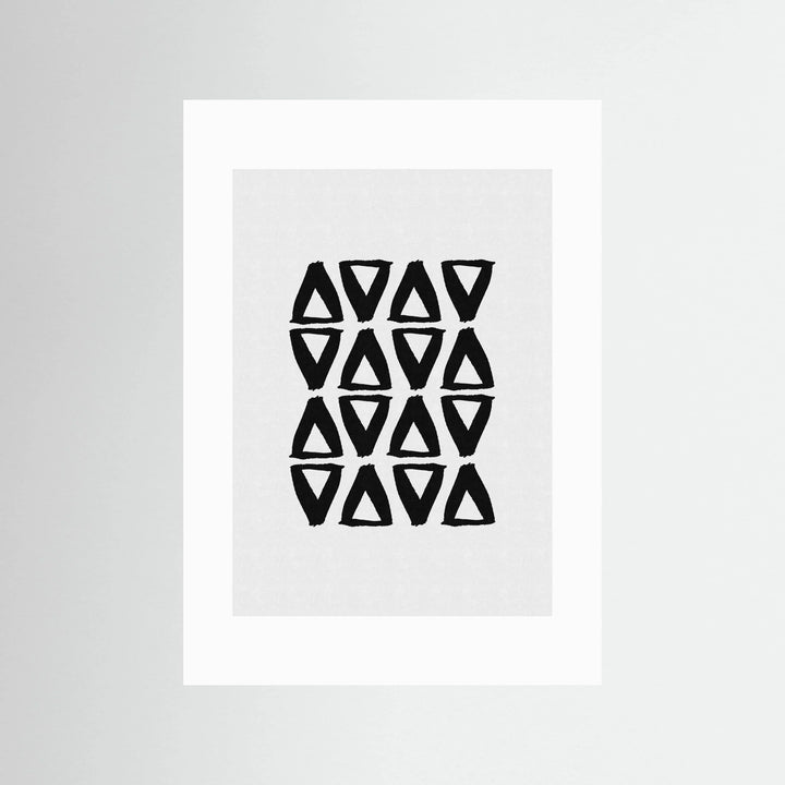 Black and White Abstract II by Orara Studio - Fine Art Paper Print - dreamtprint.art - 14 x 21 cm / 5 x 8″ (A5)