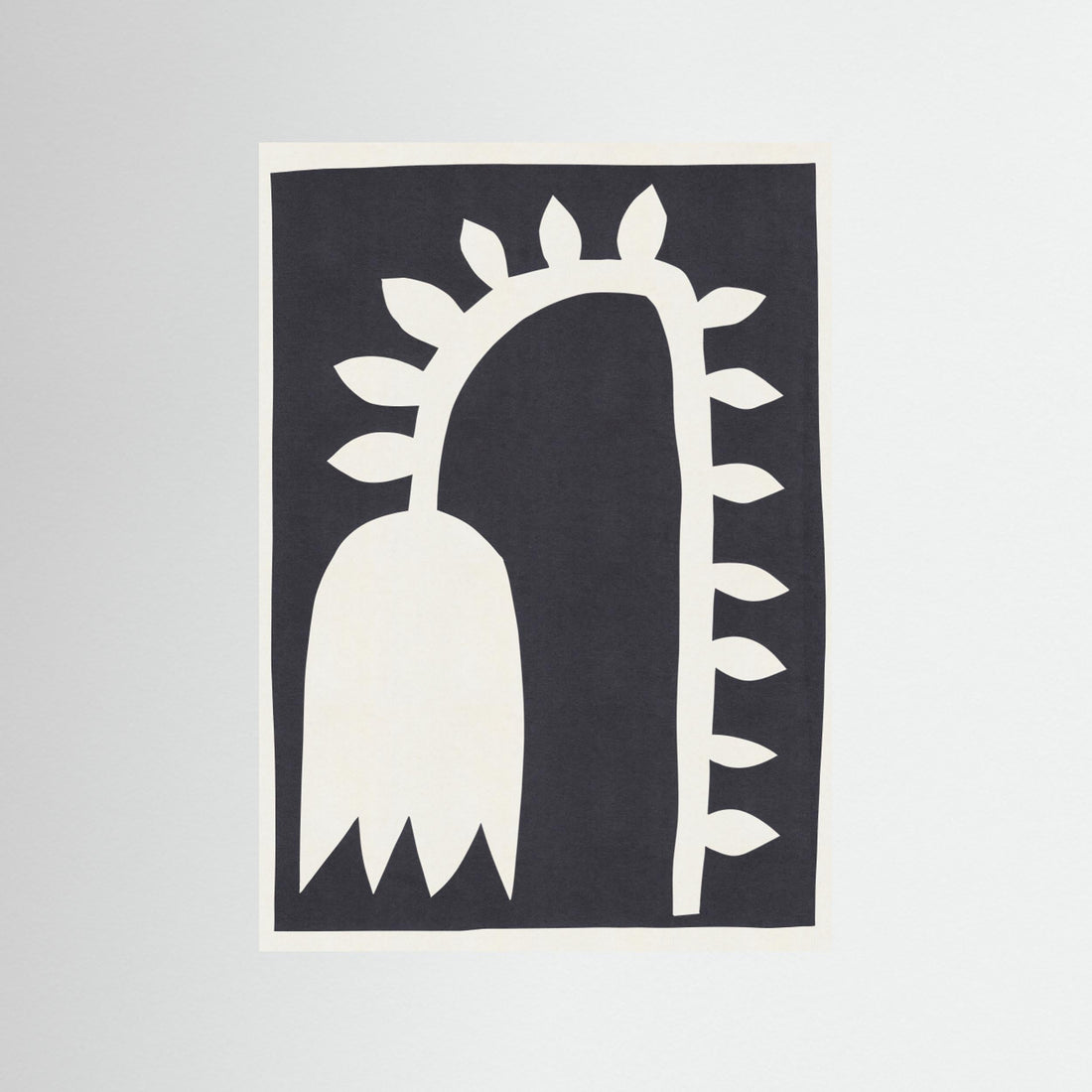 Black Tulip 2 by Alisa Galitsyna - Fine Art Paper Print - dreamtprint.art - 14 x 21 cm / 5 x 8″ (A5)