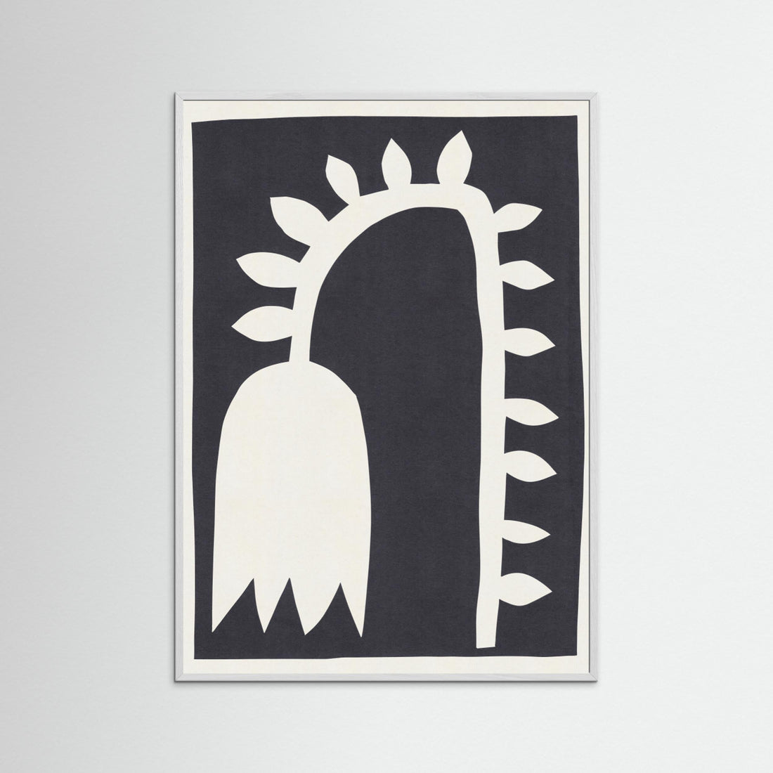 Black Tulip 2 by Alisa Galitsyna - Fine Art Paper Print - dreamtprint.art - 14 x 21 cm / 5 x 8″ (A5)