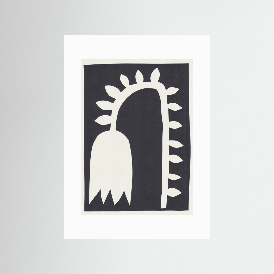 Black Tulip 2 by Alisa Galitsyna - Fine Art Paper Print - dreamtprint.art - 14 x 21 cm / 5 x 8″ (A5)