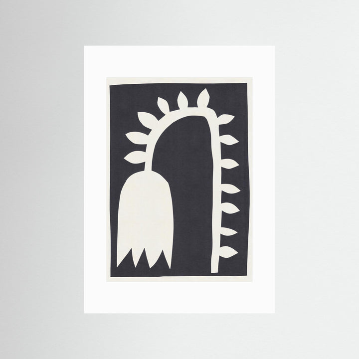 Black Tulip 2 by Alisa Galitsyna - Fine Art Paper Print - dreamtprint.art - 14 x 21 cm / 5 x 8″ (A5)