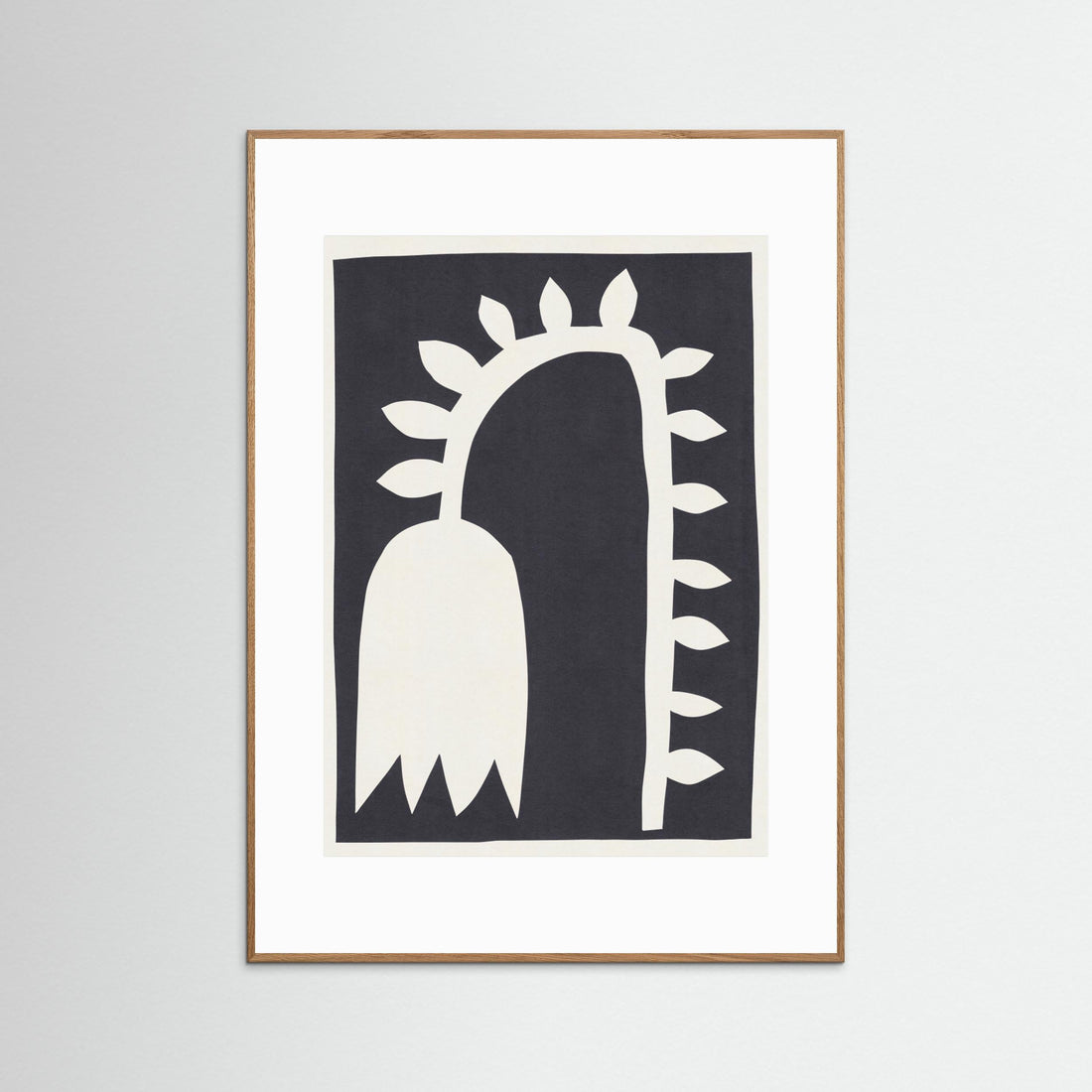 Black Tulip 2 by Alisa Galitsyna - Fine Art Paper Print - dreamtprint.art - 14 x 21 cm / 5 x 8″ (A5)