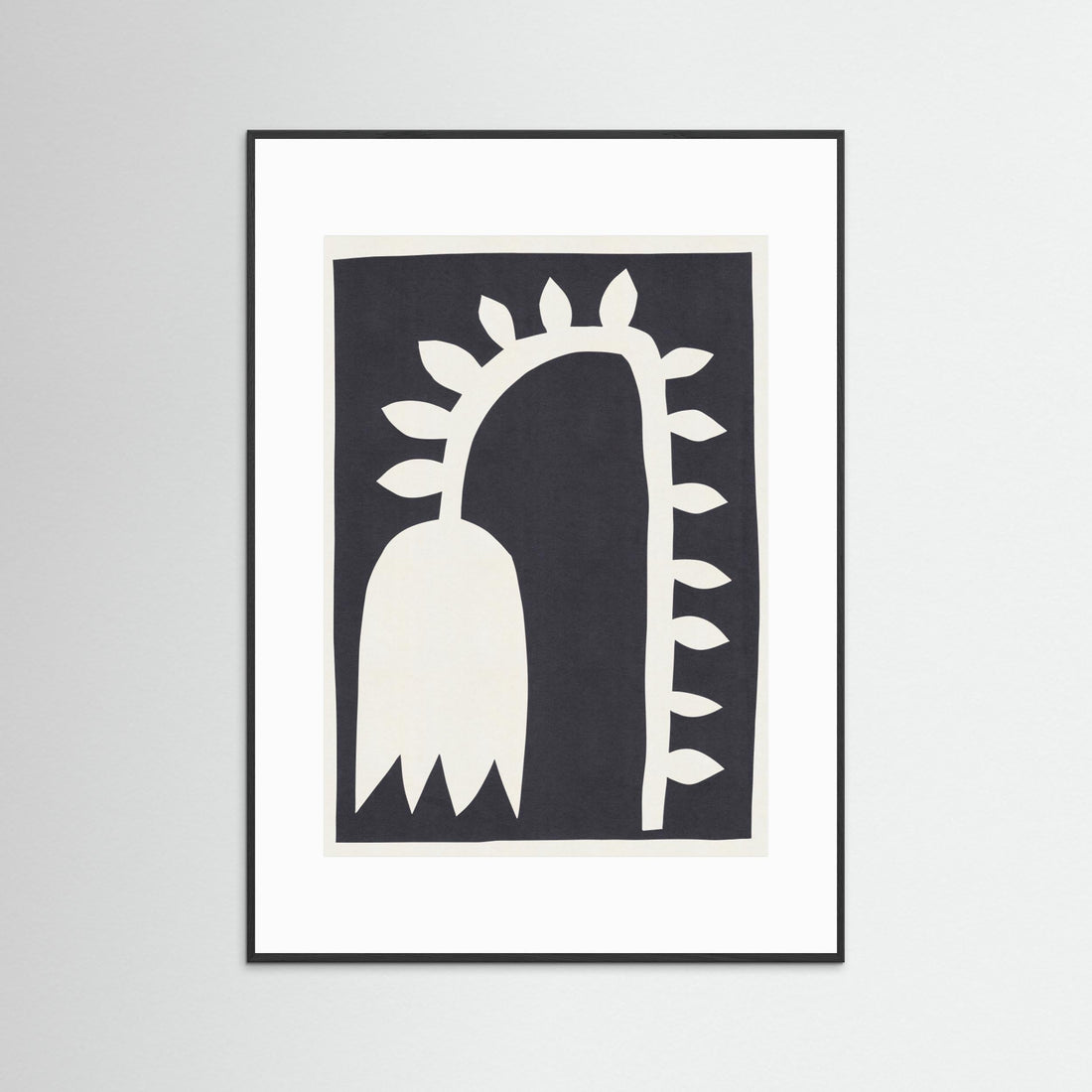 Black Tulip 2 by Alisa Galitsyna - Fine Art Paper Print - dreamtprint.art - 14 x 21 cm / 5 x 8″ (A5)