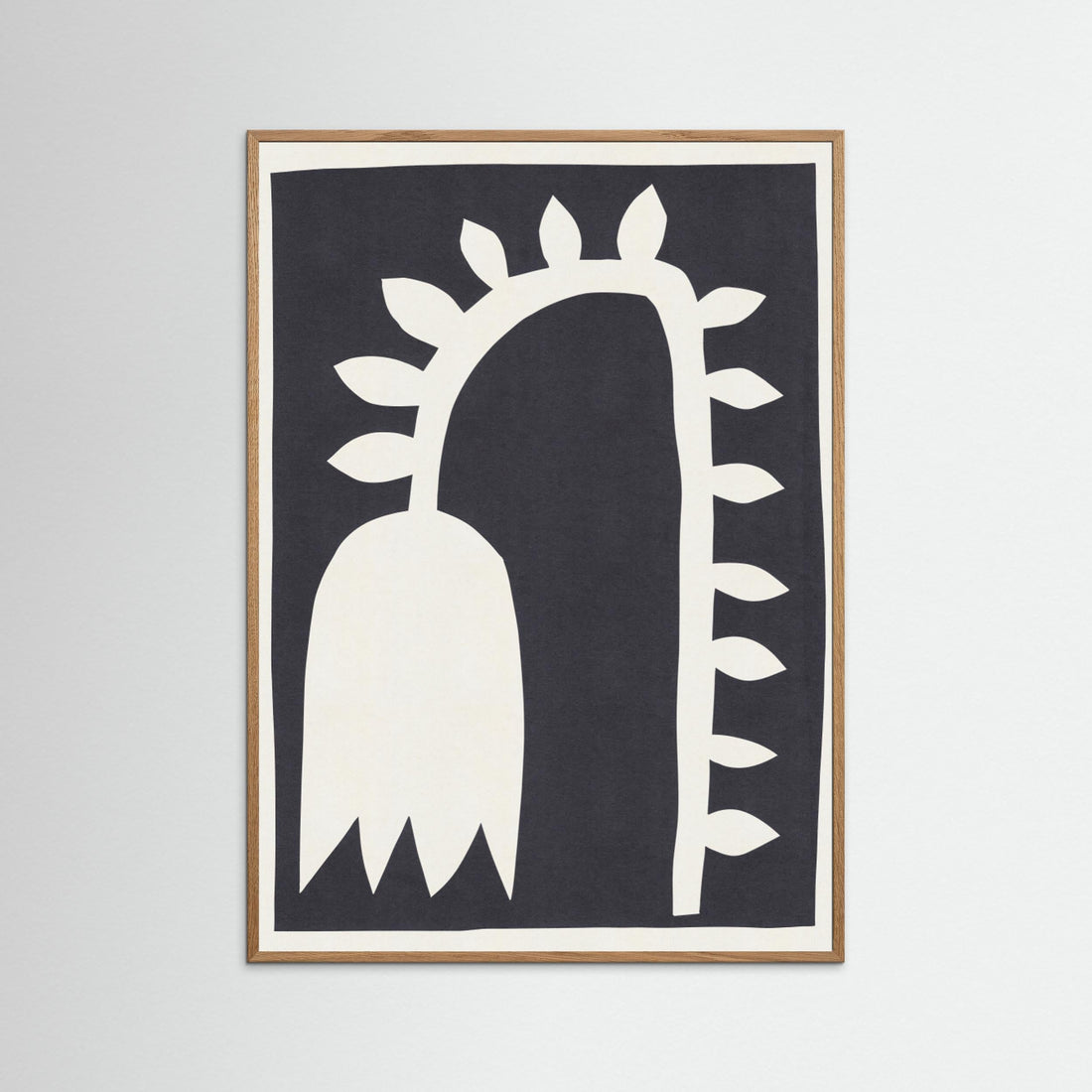 Black Tulip 2 by Alisa Galitsyna - Fine Art Paper Print - dreamtprint.art - 14 x 21 cm / 5 x 8″ (A5)