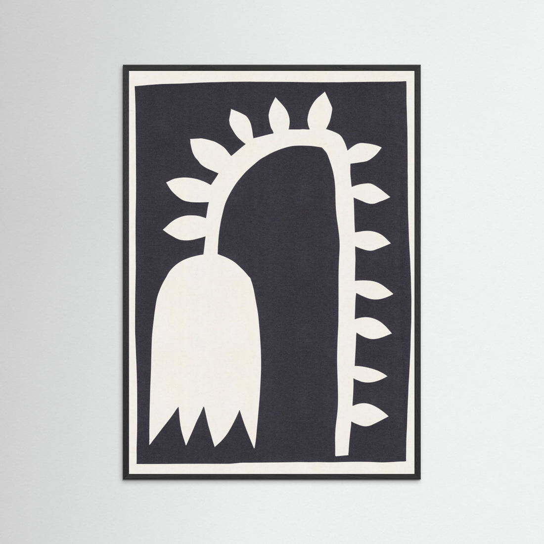 Black Tulip 2 by Alisa Galitsyna - Fine Art Paper Print - dreamtprint.art - 14 x 21 cm / 5 x 8″ (A5)