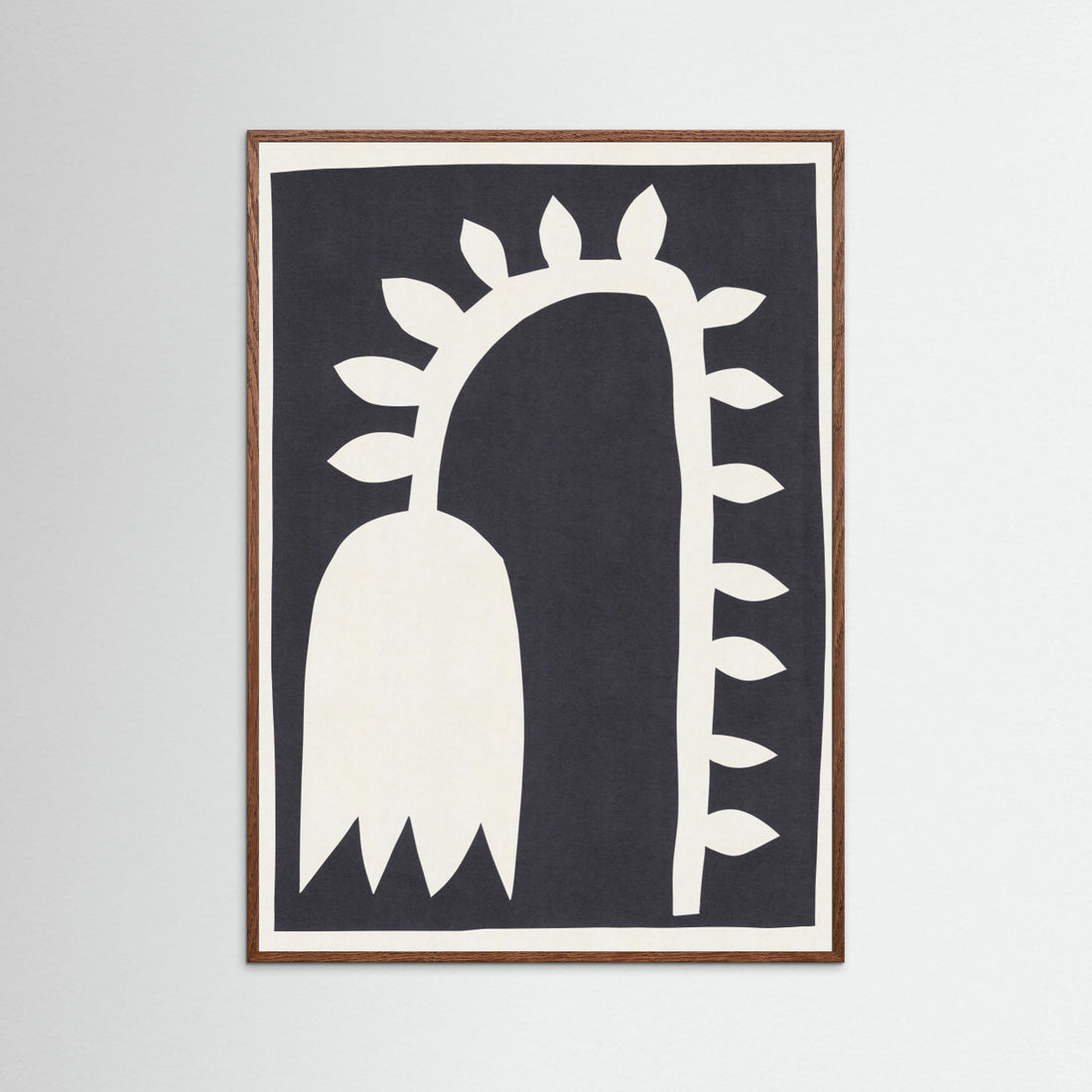 Black Tulip 2 by Alisa Galitsyna - Fine Art Paper Print - dreamtprint.art - 14 x 21 cm / 5 x 8″ (A5)