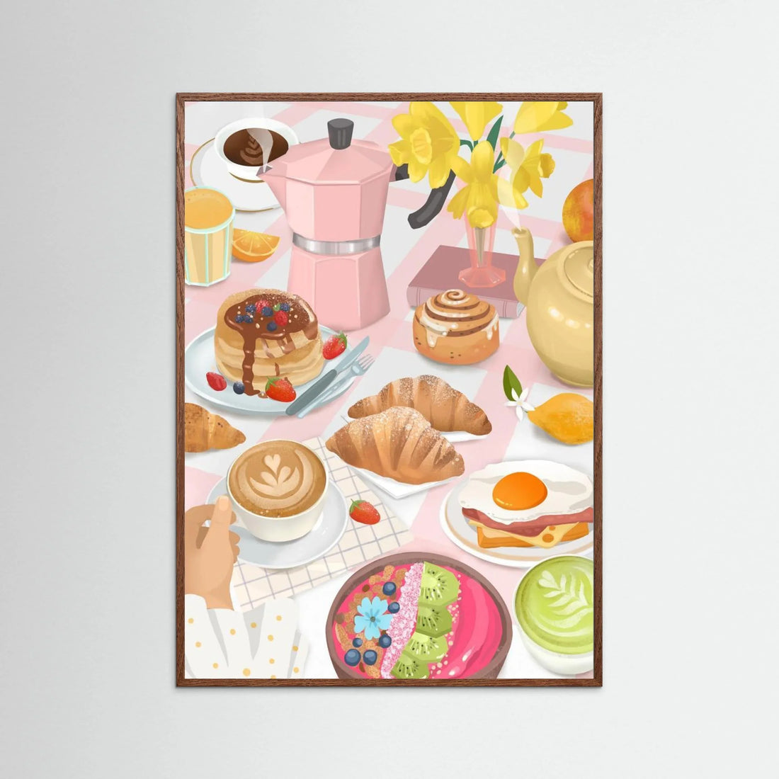 Breakfast & Brunch by Petra Lizde - Fine Art Paper Print - dreamtprint.art - 14 x 21 cm / 5 x 8″ (A5)