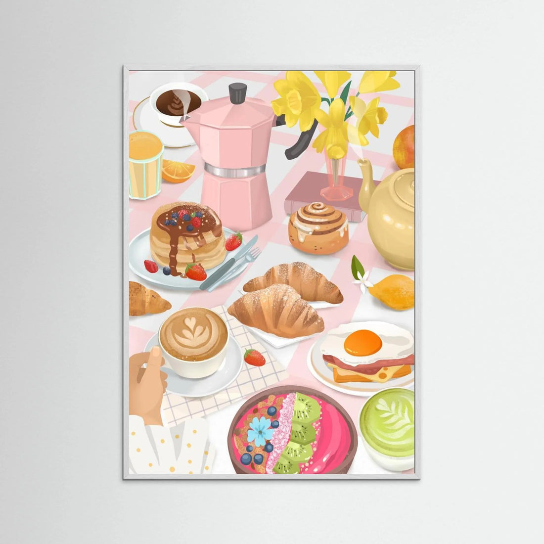 Breakfast & Brunch by Petra Lizde - Fine Art Paper Print - dreamtprint.art - 14 x 21 cm / 5 x 8″ (A5)