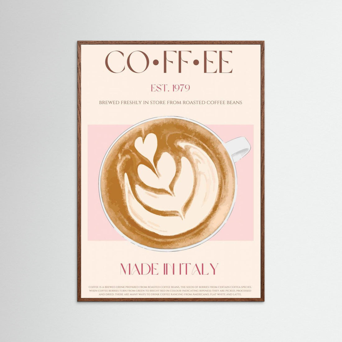 Coffee by Nazma Khokhar - Fine Art Paper Print - dreamtprint.art - 14 x 21 cm / 5 x 8″ (A5)