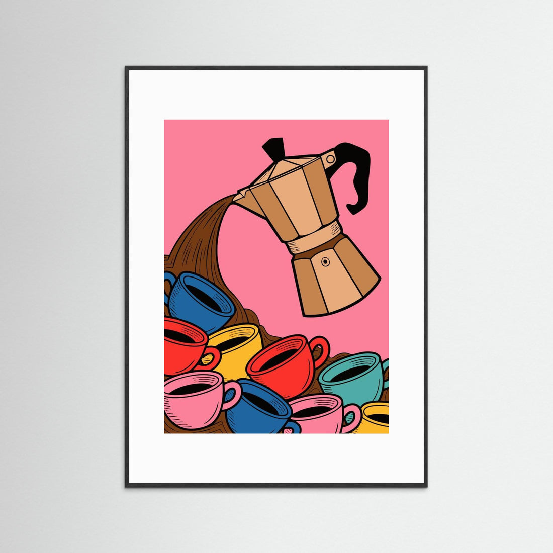 Coffee Mania by Andreas Magnusson - Fine Art Paper Print - dreamtprint.art - 14 x 21 cm / 5 x 8″ (A5)