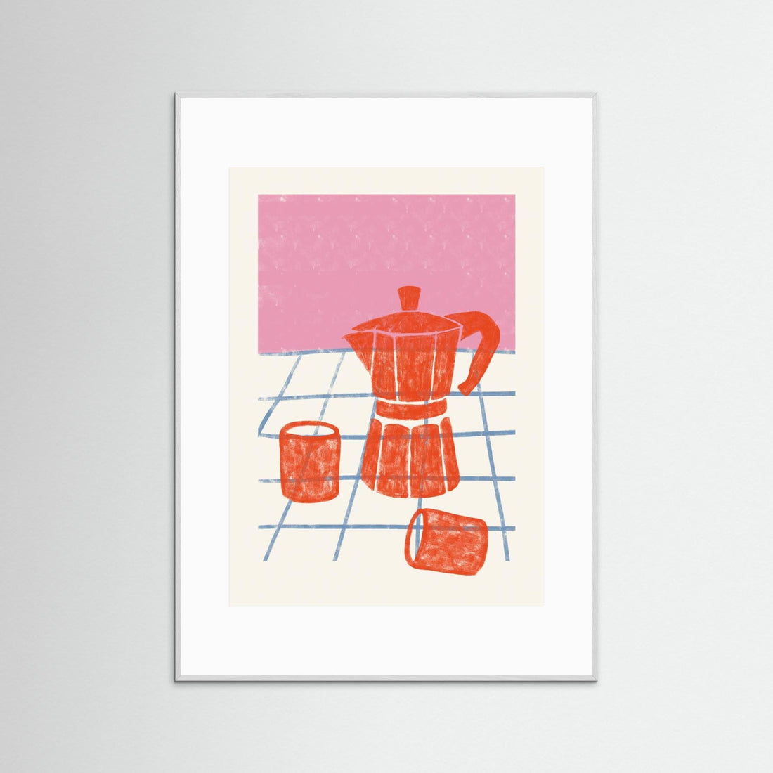 COFFEE TIME by Gulcihan Ozguc - Fine Art Paper Print - dreamtprint.art - 14 x 21 cm / 5 x 8″ (A5)