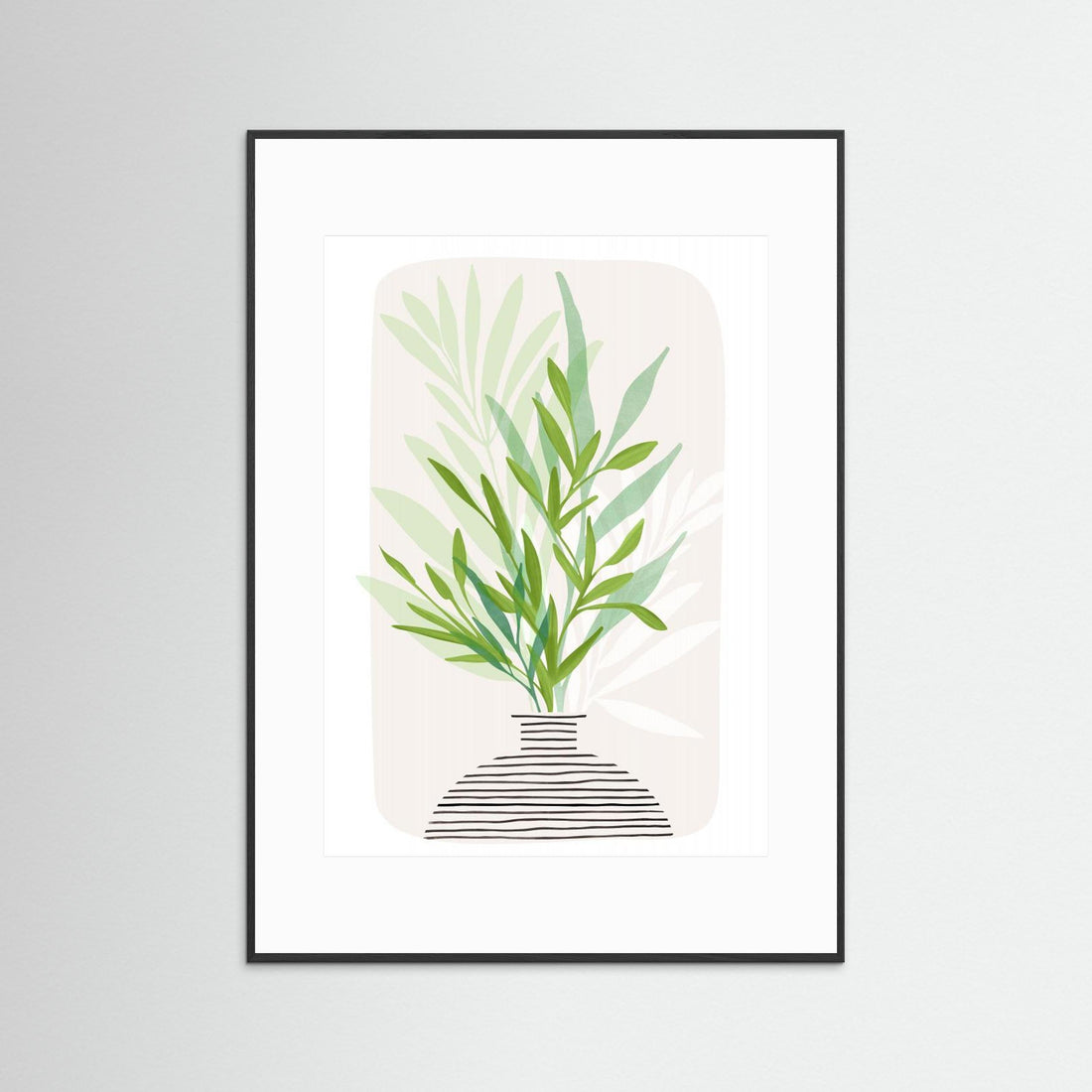 Painted Olive Branch Still Life by Kristian Gallagher