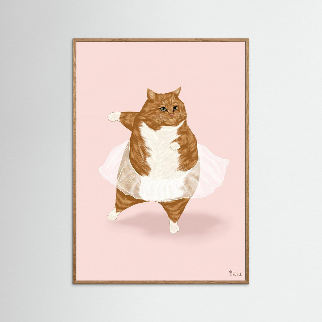 Ballet Cat - 'I can do anything I dream of' by Tara Royle