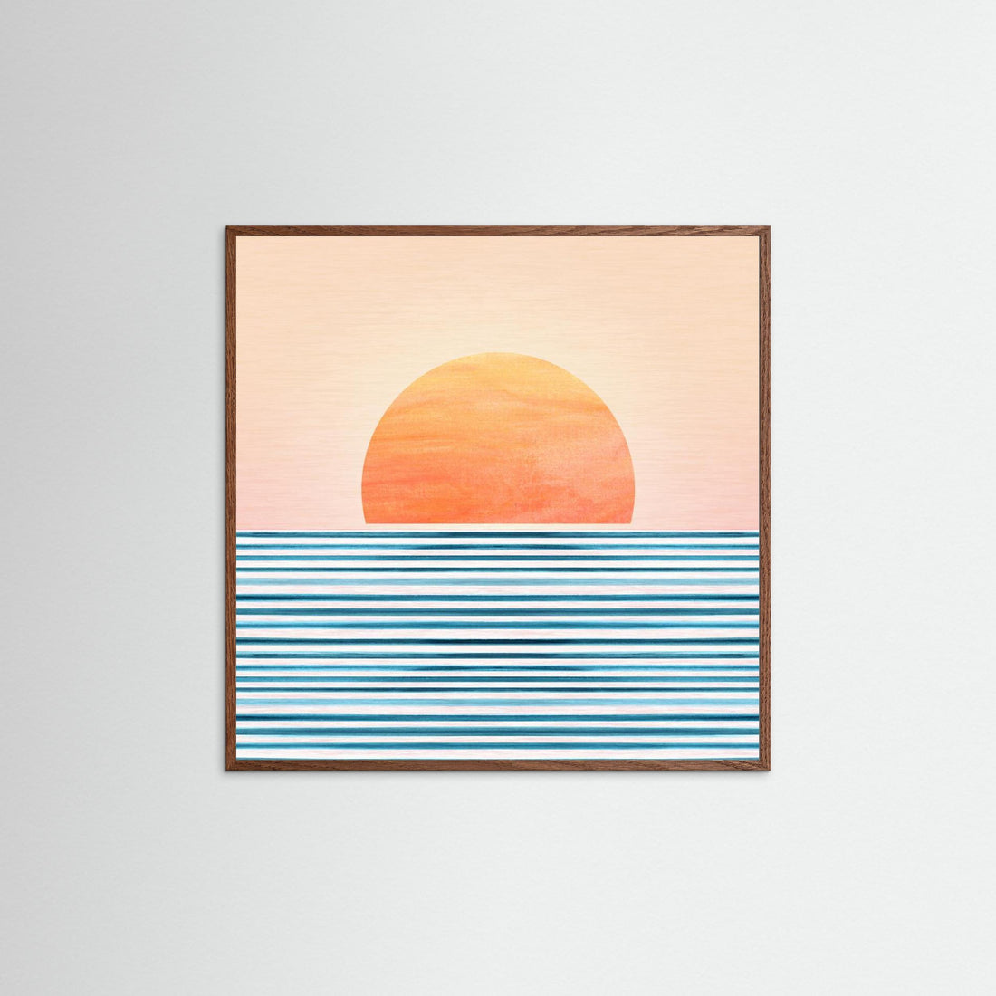 Minimalist Sunset 1 by Kristian Gallagher