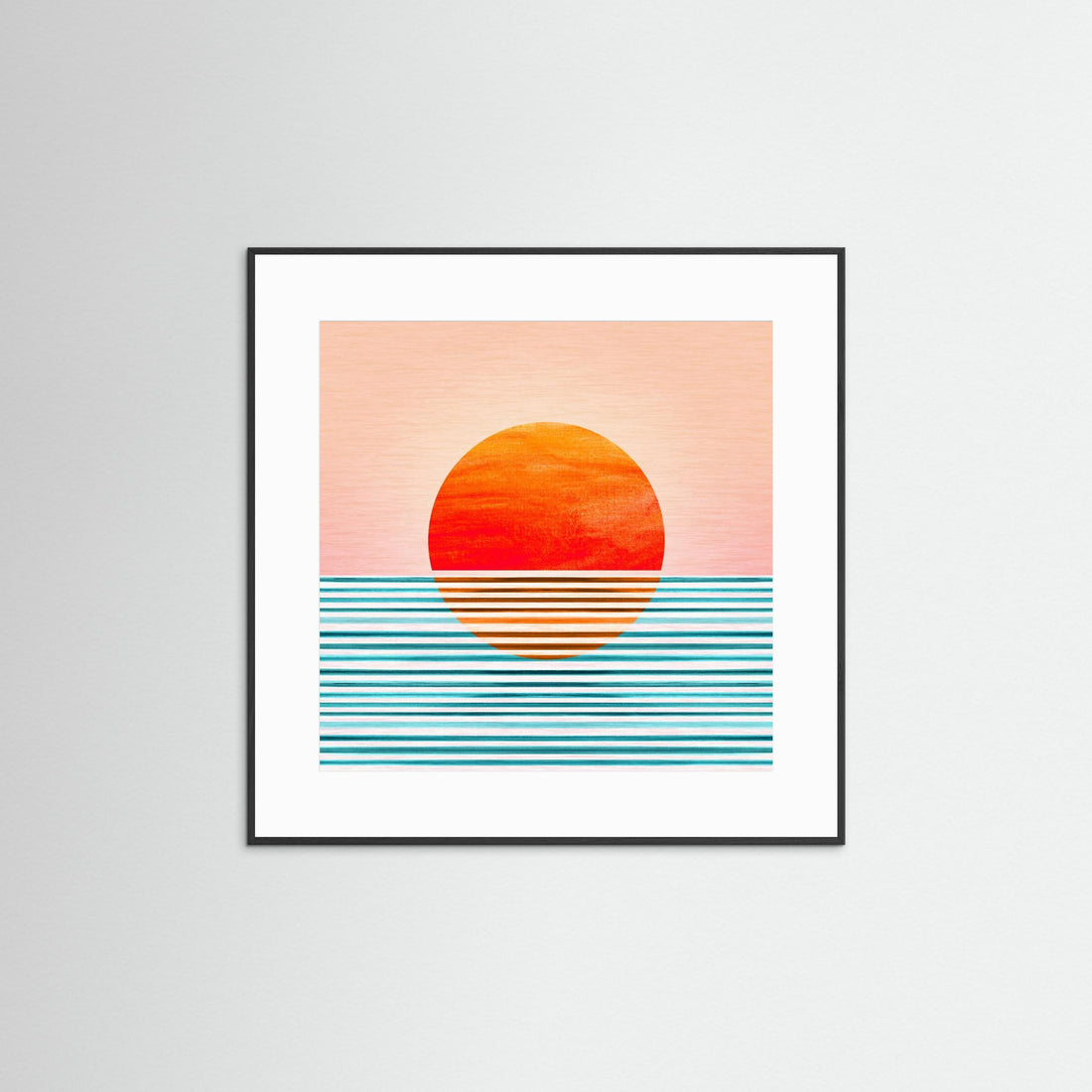 Minimalist Sunset III by Kristian Gallagher