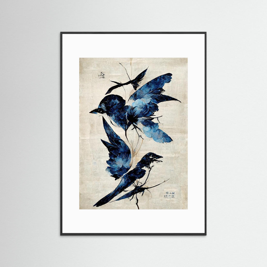 Blue Birds by Treechild