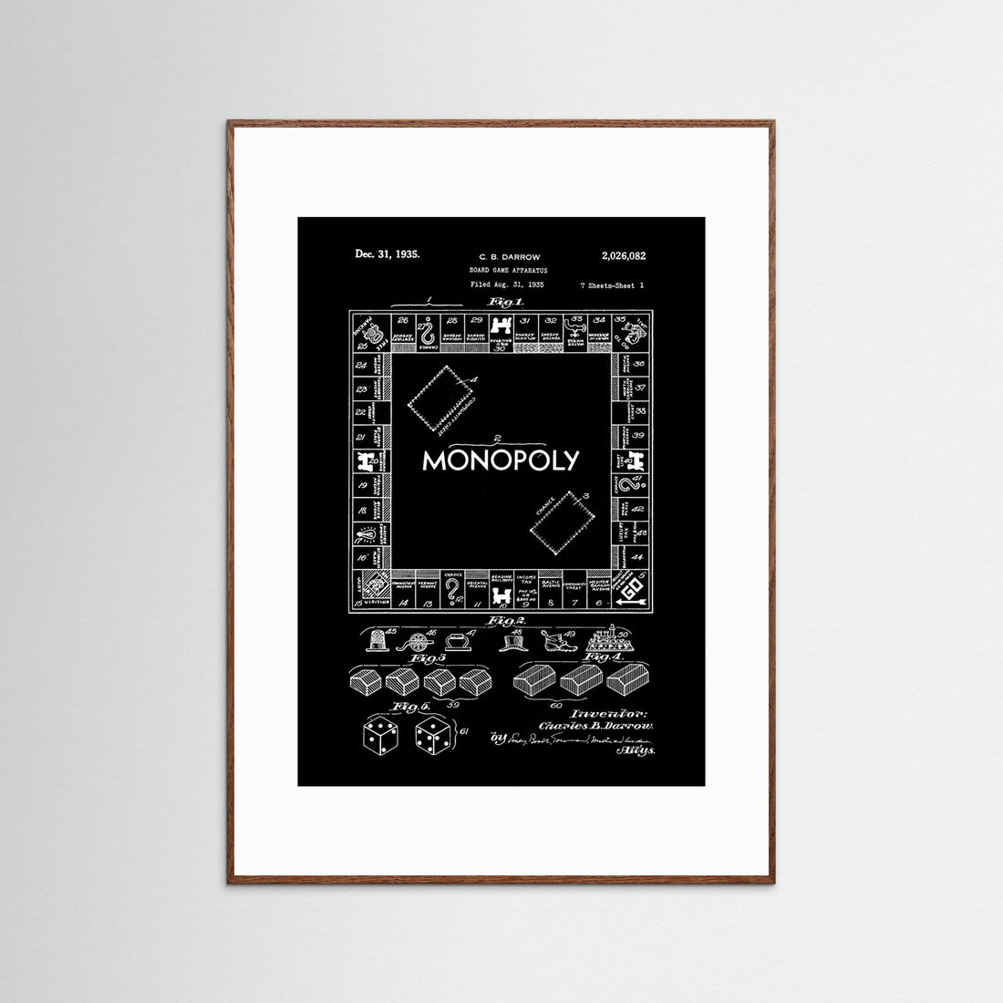 Board Game Patent 1935 by Andreas Magnusson