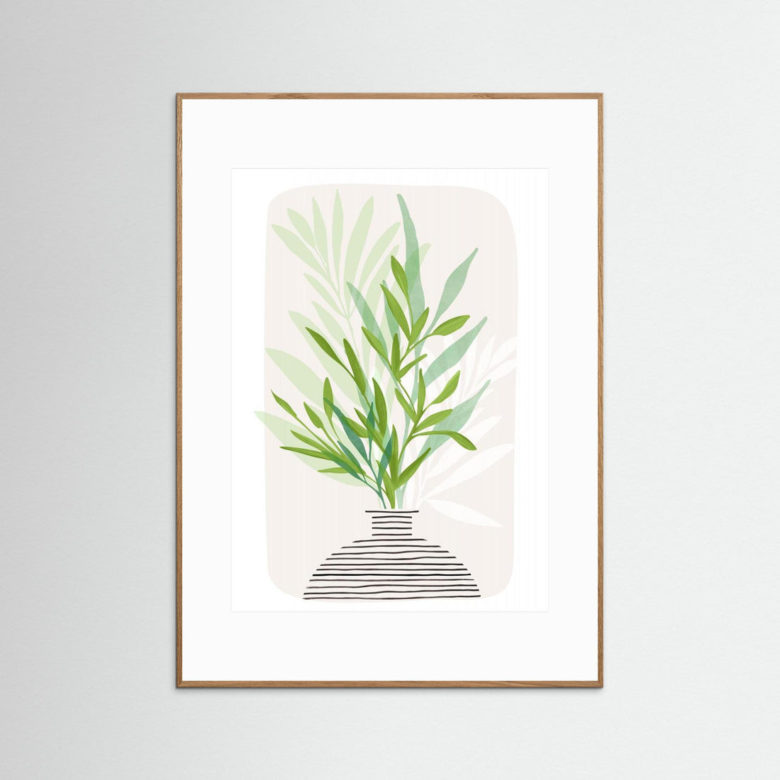 Painted Olive Branch Still Life by Kristian Gallagher