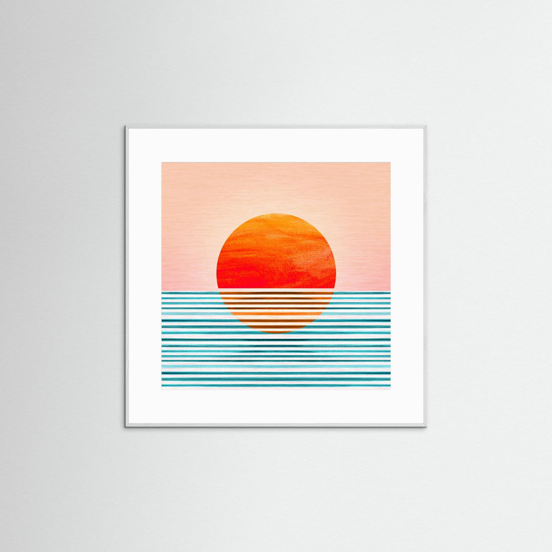 Minimalist Sunset III by Kristian Gallagher
