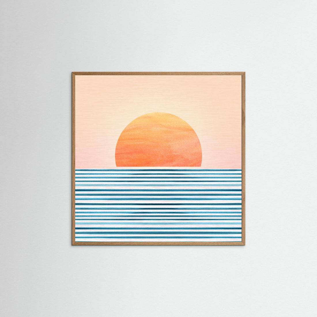 Minimalist Sunset 1 by Kristian Gallagher