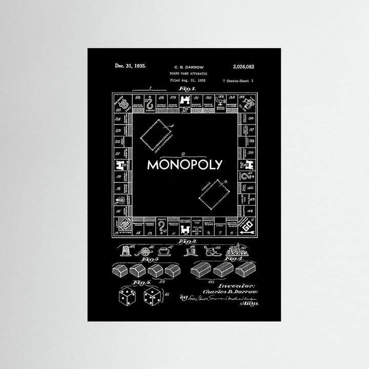 Board Game Patent 1935 by Andreas Magnusson