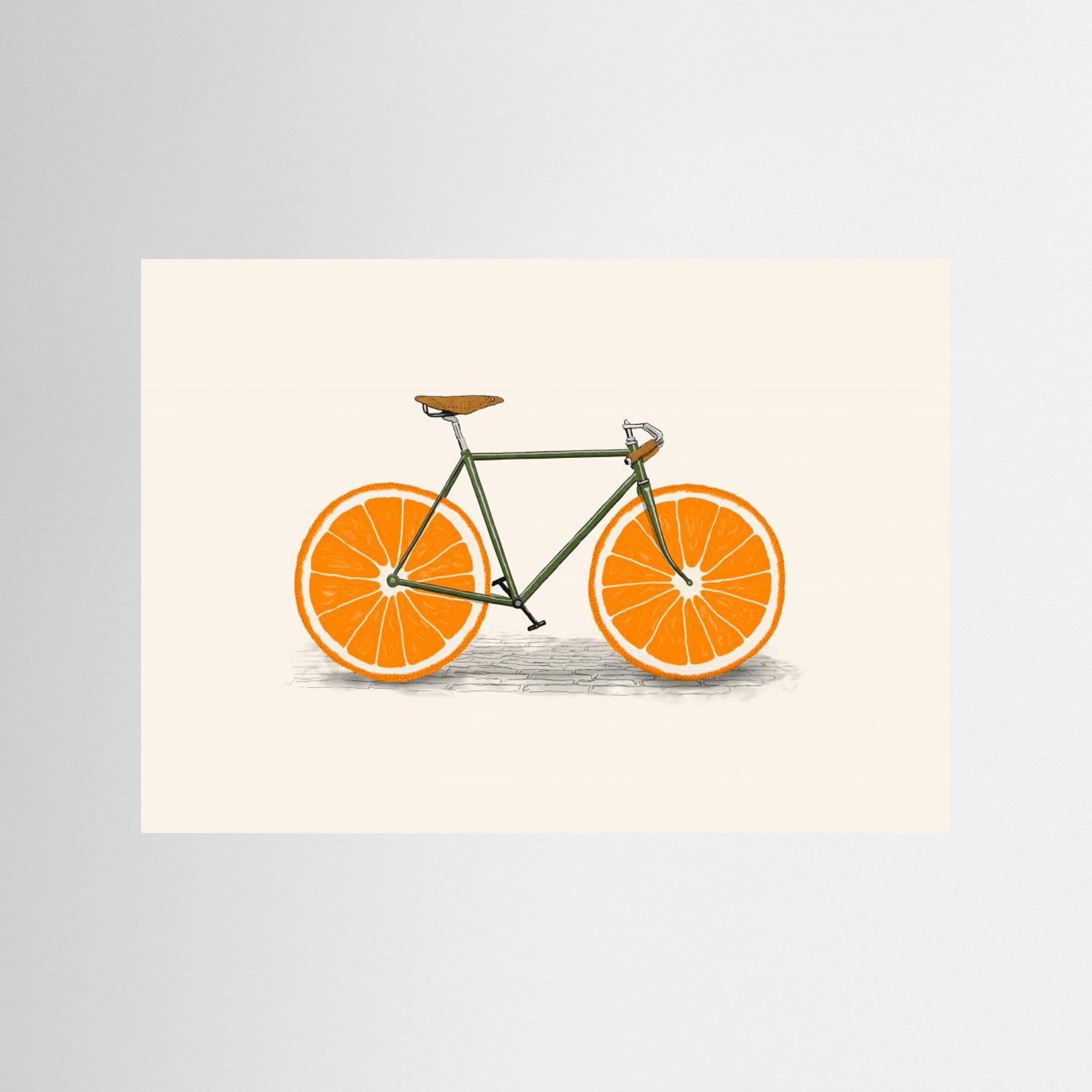 Orange Wheels by Florent Bodart