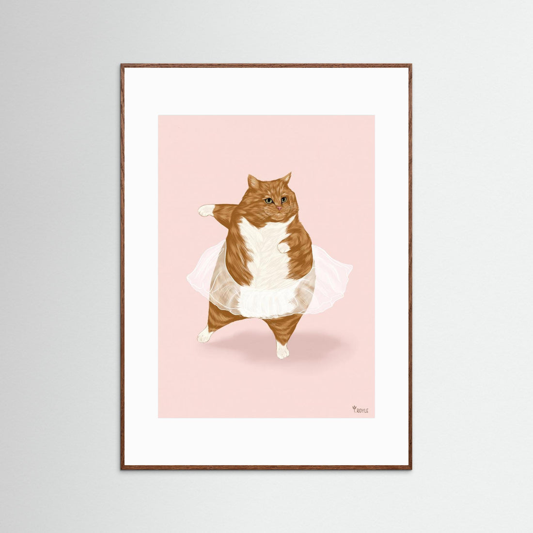 Ballet Cat - 'I can do anything I dream of' by Tara Royle