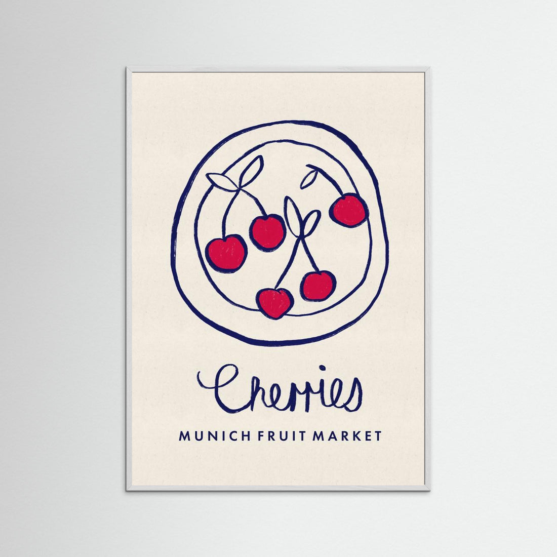 Cherries Munich Food Market Germany by Dirkie Nell