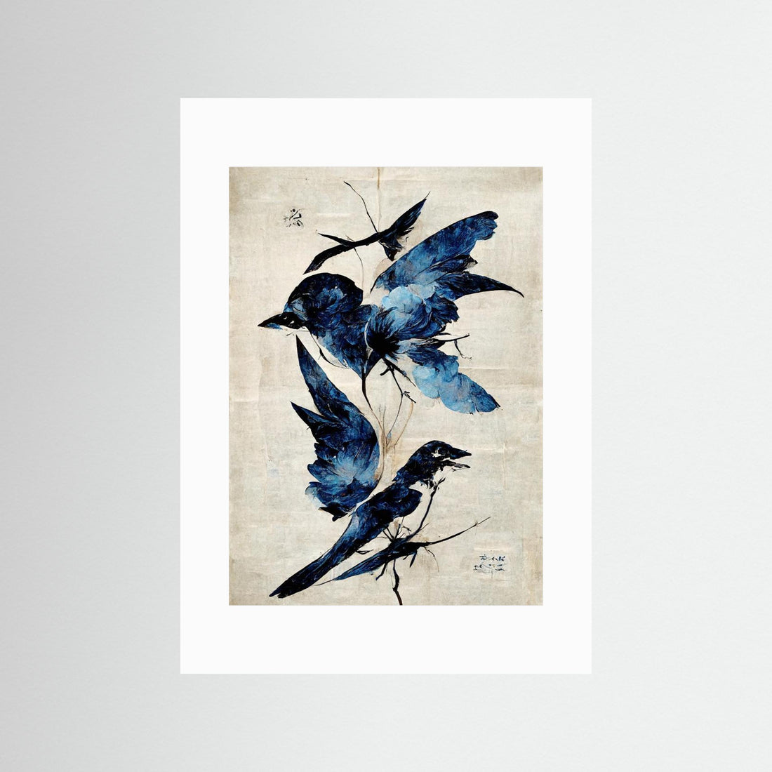 Blue Birds by Treechild