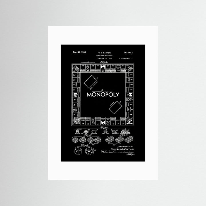 Board Game Patent 1935 by Andreas Magnusson