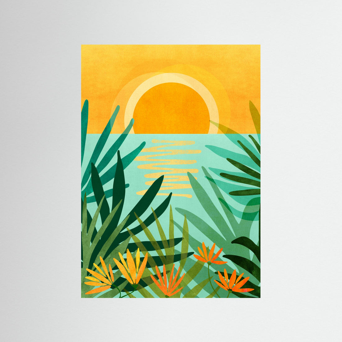 Peaceful Tropics by Kristian Gallagher